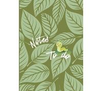 Green Leaf Notes & To-Do List Planner: Meeting Notes, Action Items & Appointment Tracker - Productivity Journal for Executive Assistants, Personal ... Professionals, Busy Mums & Home Organisation