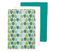 Green Leaf Oven Gloves Mitts Dinner Table Mats Coasters Kitchen Accessories Set