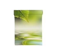 Green Leaf Reflecting in River Water, Squeeze Top Wallet Women Storage Bag Small Coin Purse Change Pouch