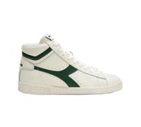 Green Leather High Top Trainers 11 1/2 UK