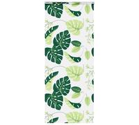 (green leaves, 100 x 240 cm) vidaXL Shower Roller Blind with Cassette 140x240 cm Fabric Width 136 cm