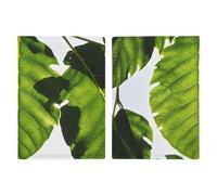 Green Leaves Pattern Passport Holder Passport Wallet PU Leather Passports Protective Cover Slim Travel Accessories