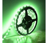 Green LED Strip Light 16ft/5M 300 Units SMD 5630 12V Non-Waterproof IP20 LED Tape Ribbon Lighting (NO Power Supply/Plug)