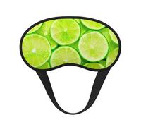 Green Lemon, Full Eye Covers Light Blocking Eye Masks Blackout Sleep Eye Muffs