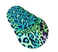 Green Leopard Car Air Fresheners Cards Set of 4 Pieces Personalized Car Fresheners Gifts for Men Women Auto Aromatherapy Tablets Hanging Scented Cards for Wardrobe Bathroom