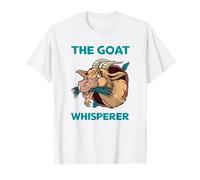 Green Letters The Goat Whisperer T-Shirt