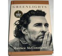 "Green light" SIGNED EDITION Matthew McConaughey first edition