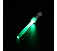Green Lightsaber for Lego DIY/MOC Lighting (1 Pack 1), Lightsaber for Lego and Other Major Brand Bricks, USB Powered