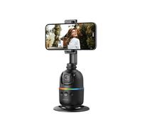 Green Lion Auto Track Gimbal Stabilizer, 360°Rotation, Gesture Detection, Face Tracking Stabilization, RGB Light, App-Free Operation, Detachable Phone Mount, Compatible with iPhone, Ideal for Vlogging