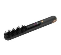 Green Lion Infrared Hair Comb, 30W Power, 140°C to 200°C Temperature Levels, 30Min Auto Shut-Off, Digital Display, 50Min Working Time, Using MCH Heating & Infrared Technology, Ceramic Coating - Black