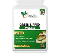 Green Lipped Mussel Capsules 500mg - Sustainably Sourced | 90 Capsules | CO2 Extracted for Maximum Potency | Natural Joint & Immunity Support | No Fillers or Additives | UK-Made Quality