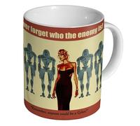 Green Listing LTD Battlestar Galactica Cylon Enemy - Ceramic 11oz Tea Coffee Mug/Cup