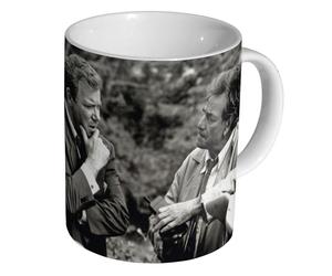 Green Listing LTD Columbo Peter Falk and William Shatner New Mug Bike - Ceramic 11oz Tea Coffee Mug/Cup