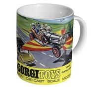 Green Listing LTD Corgi Toys Catalogue 1966 Advert Chitty Chitty Bang - Ceramic 11oz Tea Coffee Mug/Cup