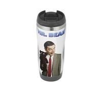 Green Listing LTD Mr Bean - Travel Mug, Thermal Insulated Cup for Hot and Cold Beverages Drinks