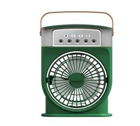Green Little Savage 5- Hole Humidifying and Cooling Misting Fan Leaper Green One Size