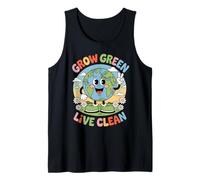 Green Live Planet Environmentalist Earth Day Tank Top