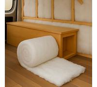 Green Loft Campervan Insulation Roll - 5m x 370mm x 110mm - Thermal & Acoustic Polyester for Van Conversions, Lofts, Sheds, Garages & Walls - Itch-Free, Moisture Resistant & Eco-Friendly