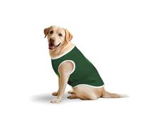 Green Long Ear Alienprint Large Pets Vest Breathable Sleeveless Tank Top Cozy Lightweight Walks Travel T-Shirt