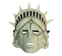 Green Lost Liberty Mask (One Size) 1 Pc. - Eye-Catching Design, Perfect Accessory for Halloween, Cosplay, Parties, Themed Events, & More Halloween, World Book Day
