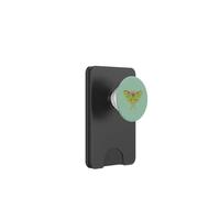 Green Luna Moth Design Mystical Nature Insect Art PopSockets PopWallet for MagSafe