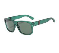 (green) Luxury Square Vintage Polarized Sunglasses For Men Women Fashion Travel Driving Anti-glare Sun Glasses Male Eyewear Uv400