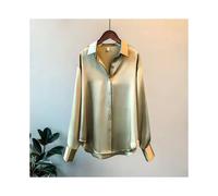 (Green, M) Office Lady Shirts And Blouses Woman Top Autumn Winter Korean Long Sleeve Button Elegance Sweet Casual Summer Fashion Shirts