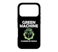 Green Machine Powered by People - Eco Environmental Zak Case for iPhone 17 Pro