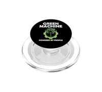 Green Machine Powered by People - Eco Environmental Zak PopSockets PopGrip for MagSafe