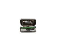 (Green) Maglite Solitaire Torch 1 X Aaa. Gift Boxed with Battery. Spare Bulb Included