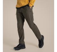 Craghoppers Mens Trousers With 3 Pockets Brisk Walking DofE Awards Approved Outdoor Pants, Woodland Green, 26W Short UK