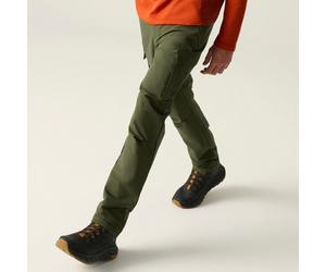 Green male 38 R Regatta Men's Questra Cargo Trousers Green, Size: 38 R