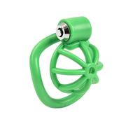 Green Male Chastity Cage Chastity Cage Device Plastic Penis Lock Adult Bondage Male Sex Toys Green Style No Tube