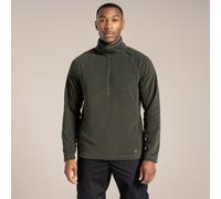 Craghoppers Men's Fleece Jacket Expert Corey 200 - Insulated Half-Zip - Dark Cedar - M EU