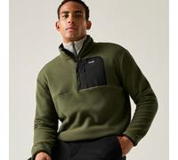 Regatta Mens Frankie Fleece Half Zip Anti-Pill Warm Midlayer Microfleece Top