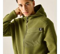 Green male S Dare 2b Men's Firn Hooded Borg Fleece Green, Size: S