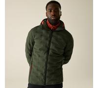 Green male S Regatta Men's Waterproof Astrel Padded Jacket Green, Size: S