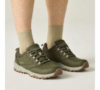 Green male UK 9.5 Regatta Men's Waterproof Amble Low Walking Shoes Green, Size: UK 9.5