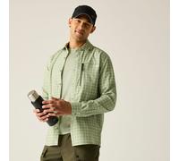 Green male XL Regatta Men's Anti-Insect Travel Light Long Sleeve Shirt Green, Size: XL
