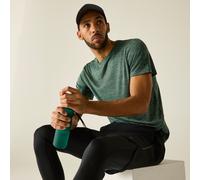 Green male XXL Regatta Men's Fingal Edition Marl T-Shirt Green, Size: XXL