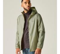 Green male XXL Regatta Men's Waterproof Pack-It III Jacket Green, Size: XXL