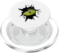 Green Mamba Snake Hole PopSockets PopGrip for MagSafe