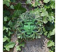 Green Man Lady of the Forest Wall Plaque Boxed Pagan Wiccan