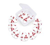 Green Mandal Guitar Picks 12 Pack Universal ABS Guitar Picks,Funny Cartoon Character Sketch Style Animal with I Love Yoga Quote,for Acoustic and Electric Guitar,Green Black White