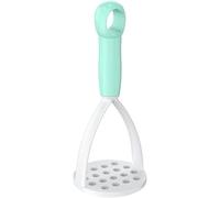 Green Manual Silicone Potato Masher, Mini Potato Masher Fruit and Vegetable Tools for Non-Stick Cookware Potato Mashers and Ricers, Cooking Utensils Masher, Potato,Ricers
