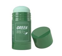 Green Mask Stick Face Blackhead Remover with Green Tea Extract, Deep Pore Cleansing, Moisturizing, Brightening, for All Skin Types of Men and Women (Pack of 1)