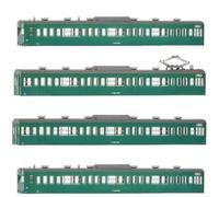 Green MAX N Gauge JR 103 Low Luck System No Unit Cold Window Emerald Green Basic Kit 4 Piece Body A 18017 Train Model