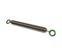 Green Medium Tension Spring for Pilates Chair 27cm | Red strong tension, 27cm coil length, 25mm diameter, single loop end, quiet pedal action