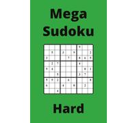Green Mega Sudoku Book, 9x9 Puzzles, 150 Pages, 5x8, Hard