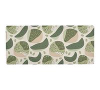Green Melons smooth Mouse Pad for desk modern cool mousepad 31.5 x 11.8in